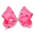 Import Pretty Heart Shape Pattern Hair Accessory Grosgrain Ribbon Bows For Babies from China