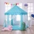 Import Princess House Toy Tent Kids Gypsophila Castle Play Toy Tent with Little Star String Lights Children Indoor Outdoor Games from China