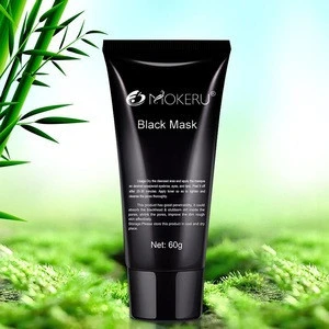Private label black head face mask blackhead remover shills deep cleansing black mask purifying peel off mask
