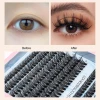 Private Label DIY Lash Clusters Kit Natural Fake Eyelashes Extensions Full Kit Pre Cut Mink False Eyelashes