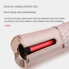 Private Label Professional USB Electric Rotating Heatless Cordless Wireless Automatic Hair Curlers