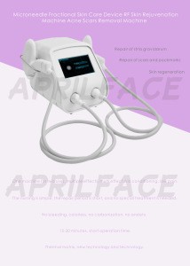 Professional acne remover fractional best rf skin tightening face lifting machine scar remove beauty device
