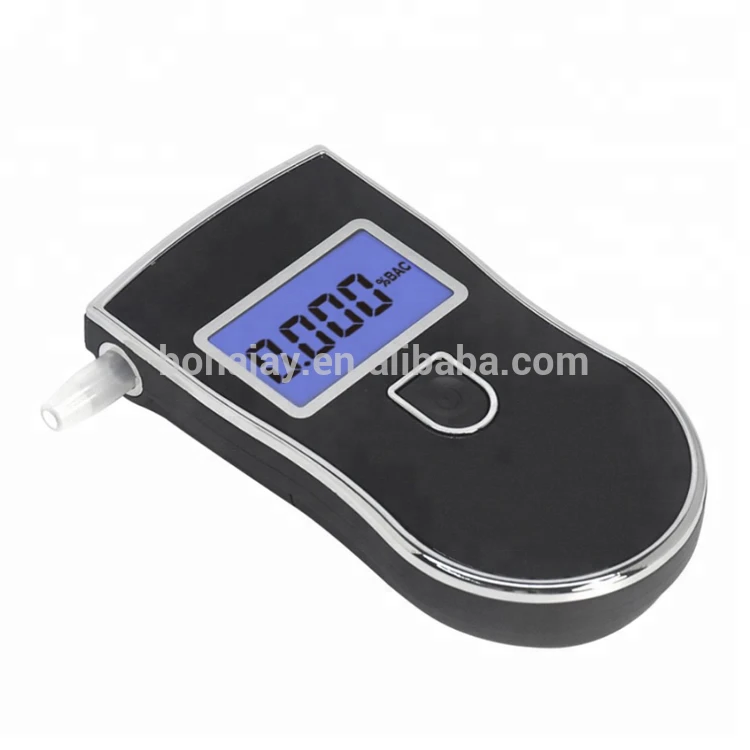 Professional Alcohol Tester Police LCD Display Digital Breath Quick Response Breathalyzer for the Drunk Drivers alcotester