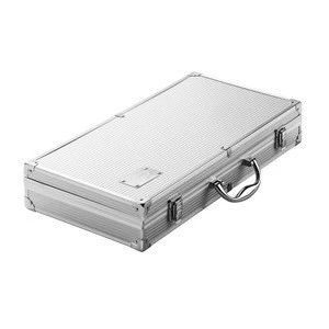 Professional grill 18 Pcs BBQ tool set storage aluminum case