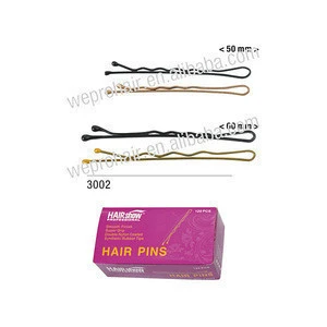 Professional Hair Accessories 5.0cm Bobby Pins, Waved Barrette, Hairgrips