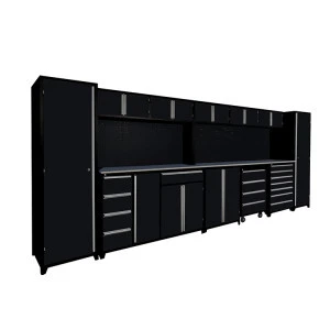 Professional heavy duty factory workshop garage storage large cabinets Tool Workbench