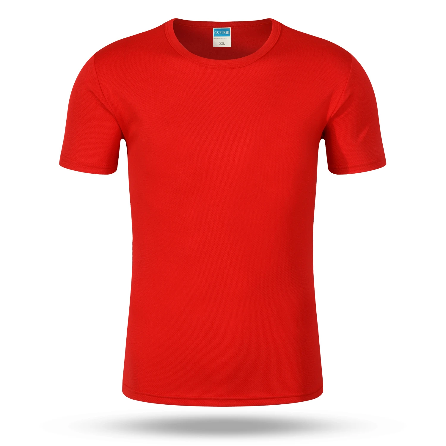 Professional Manufacture Cheap Adult quick-drying round neck 100% polyester Sports t-shirt
