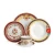 Import Promotion 20pcs 30pcs ethnic porcelain earthenware autumn dinnerware from China