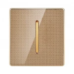 Promotion universal gold european light switch home wall switch