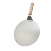 PS-2021 Holt Sale Stainless Steel Pizza Server Spatula Pizza Tools Shovel With Wood Handle