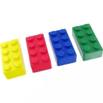 Pu Stress Reliever Building Blocks,Stress Toy Ball,Promotional Logo Small PU Foam Anti Stress Cube