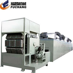 Pulp paper fruit box production line paper pad eggs making machine waste paper egg crate making machine