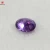 Import Purple Sapphire Gemstone 65# Birds Nest Cutter Corundum Gems * Sapphaire Gems Synthetic Stone Hot Sale Oval Shape 7*9-10*12mm from China