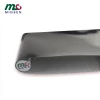 PVC black conveyor belt customized processing, suitable for machinery industry, packaging industry