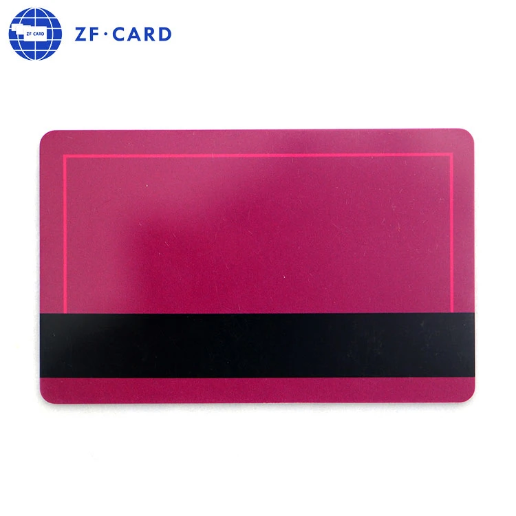 PVC Plastic Offset Printing S50 Chip 128 Barcode Magnetic Strip Gift VIP Loyalty Card