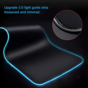 Qi Wireless Charger Large Extended RGB LED Lighting  Mousepad Mat 10W Quick Charging illuminated Gaming Mouse Pad