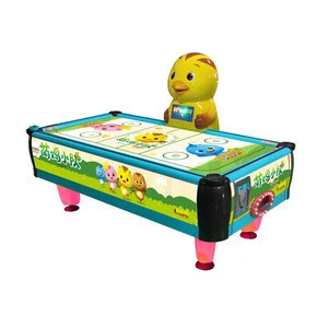 Quality  cartoon indoor air hockey game table  amusement indoor sports game