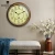 Import quartz sweep movements antique wooden wall clock from Taiwan