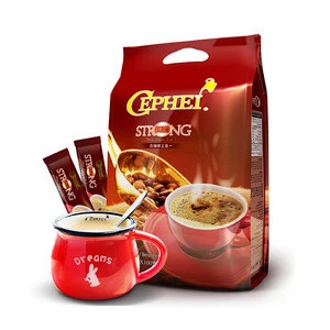 &quot;Bottom price &amp; fast delivery&quot; Malaysia Strong 3 in 1 instant White Coffee 50 sticks Factory price Premium coffee nstant coffee