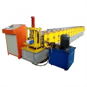 rain gutter roll forming machinery  roof gutter making machine