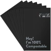 Ready to ship 100% compostable mailer bags mailer biodegradable EN13432 certificate PLA corn starch mailing bags