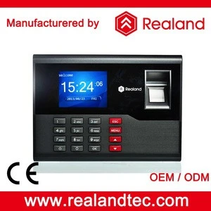 Realand A-C121 Free SDK OEM Fingerprint+Password+RFID Identification Biometric  Time Attendance Machine