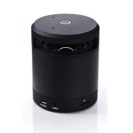Rechargeable black mini speaker music audio player