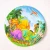 Red Dinosaur Theme Cup/Plate/Tablecloth/Hat/Ballons/Napkin/Tableware Sets for Children Happy Birthday Party Decoration Supplies