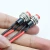 Import Red head  10mm push button switch 0.5A 250V DS314 momentary switch with soldering wire from China