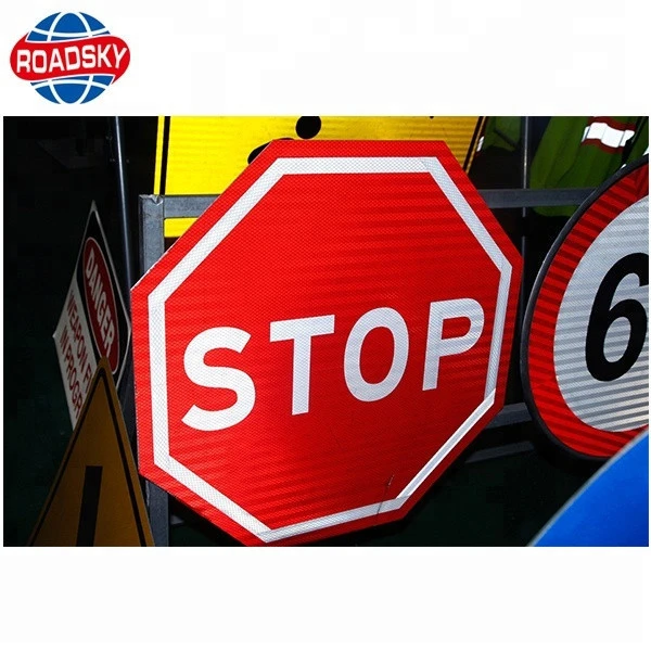 Reflective Informative Traffic Signs With Aluminum Plate Made In China