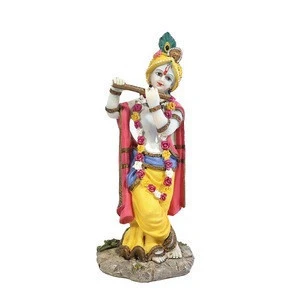 Religious Hindu God Murti Baby Krishna statue Indian Mascot
