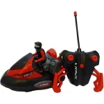 Remote Control Stunt Cars RC Battle N' Eject Bumper Cars Toy with Drivers
