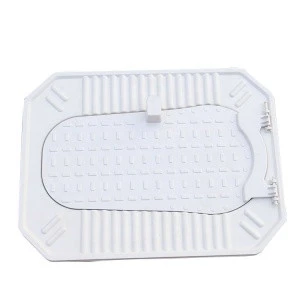 Replaceable Waste Tank Of Plastic Squatting Pan Toilet