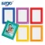 Reusable Self Adhesive Plastic PVC Wall Picture Frame Photo Frame