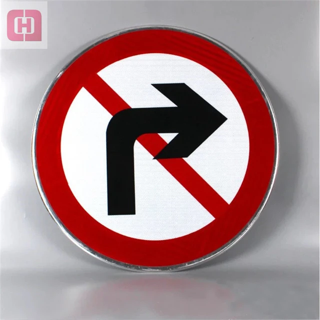 Road traffic signs images Reflective Metal safety signs