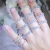 Import ROMANTIC New Fashion 18k Gold Plated Zirconia Diamond Gemstone Bling Cubic Finger Zirconia Ring from China