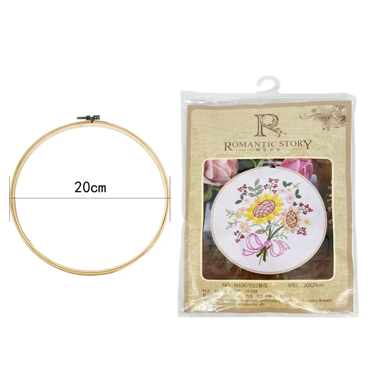 Romantic style embroidery embroidery set starter kit manufacturers direct