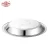 Import Round dinner food tray plate cherry blossom pattern serving tray stainless steel from China