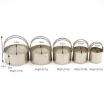 RTS Food Grade Reusable Stainless Steel Baking Tools Set Pastry Cutter set Dough Mixer Cookie Cutter Set