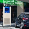 Rushan Portable Floor Mounted Car Fast Charging Station 60KW 90KW 120KW 150KW Commercial DC EV Charger