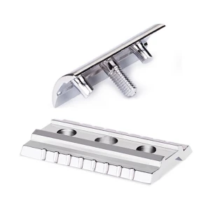 Safety Point Men Double Edge Safety Razor For Shave Beard Machine Shaving &amp; Hair Removal Tool 304 Stainless Steel