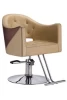 salon chairs and furniture barber chair brown and gold