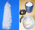 Salted hog casing