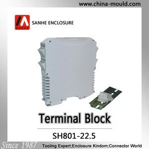 Sanhe connector cover Manufacture electronic housing for terminal block