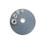 Import SATC  Bench and Pedestal Grinding Wheel (K), Alumina Abrasive, 3/4&quot; Thick x 8&quot; Diameter from China