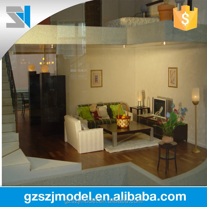 Scale 1:25 interior design model making , Architectural model for sale