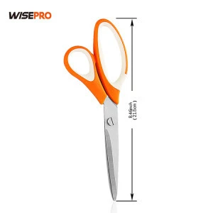 Scissors with stainless steel for craft supplies office household school student