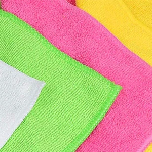 Scratch Free Polishing Microfiber Cleaning Cloth 320Gsm For Car Cleaning Micro Fiber Cloth Car Wash Towel