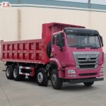 Self Dump Truck Cargo Transportation Truck Trailer