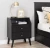 Import Sell well new type side cabinet solid wood night table bedside from China